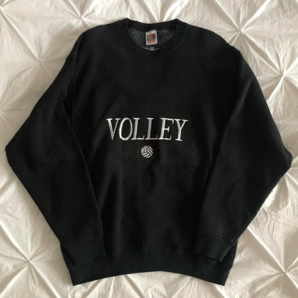 fruit of the loom volleyball crewneck